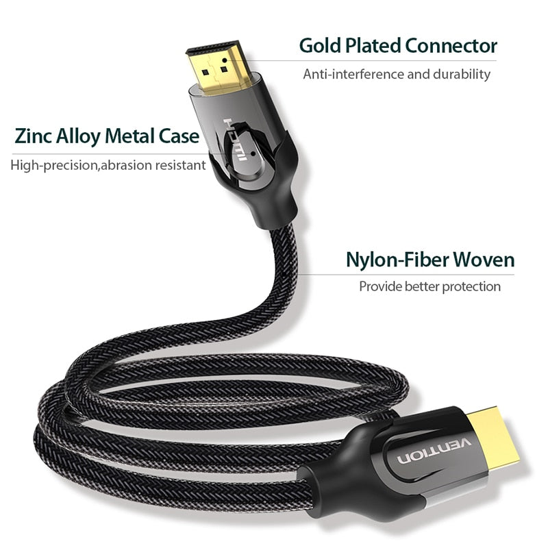 4K HDMI 2.0 3D 60 FPS Cable for TV